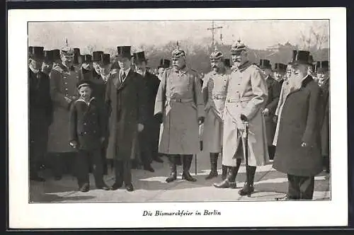 AK Berlin, Die Bismarckfeier