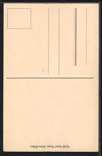 Künstler-AK Bozena Nemcova, Portrait der bekannten Schriftstellerin