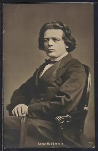 AK Anton Rubinstein, russischer Komponist, Pianist und Dirigent