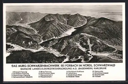 AK Forbach, Murg-Schwarzenbachwerk