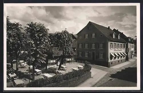 AK Gernsbach b. Baden-Baden, Gasthaus zum Wilden Mann