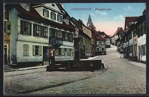 AK Gernsbach, Hauptstrasse