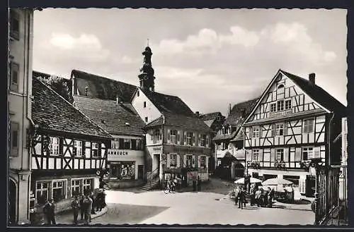 AK Gernsbach im Murgtal, Blick auf die Hofstätte