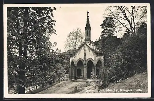 AK Gernsbach / Murgtal, Klingelkapelle