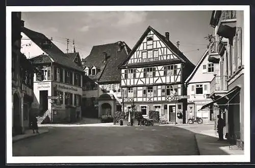 AK Gernsbach, Altes Haus an der Hofstätte