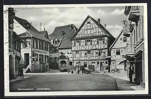 AK Gernsbach, Altes Haus an der Hofstätte