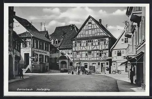 AK Gernsbach, Altes Haus an der Hofstätte