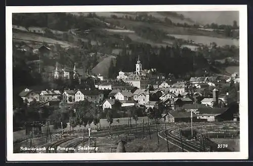 AK Schwarzach im Pongau, Teilansicht