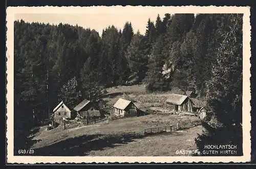 AK Pernegg an der Mur, Gasthof zum guten Hirten am Hochlantsch