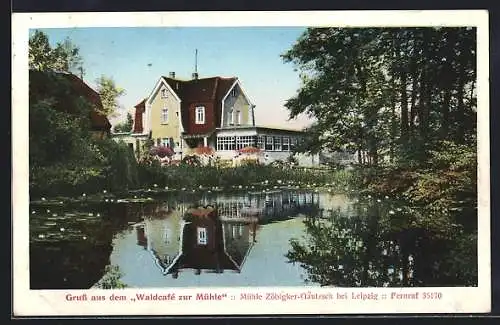 AK Zöbigker-Gautsch, Waldcafé zur Mühle