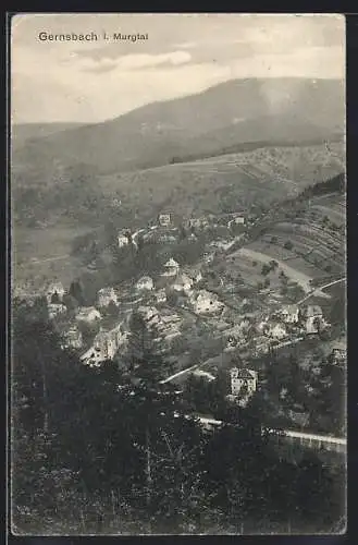 AK Gernsbach, Gesamtansicht