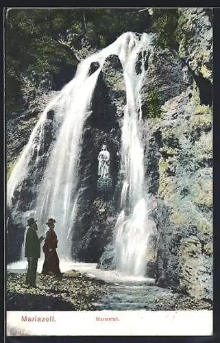 AK Marienfall, Wasserfall bei Mariazell
