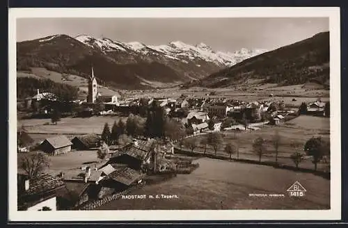 AK Radstadt, Totale mit Tauern