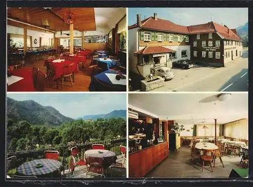 AK Langenbrand /Murgtal, Gasthof Pension Ochsen, Inh. Ingrid Wörner