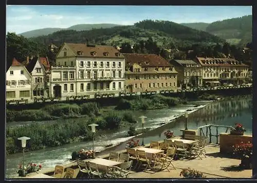 AK Gernsbach im Murgtal, Blick zur Igelbachstrasse