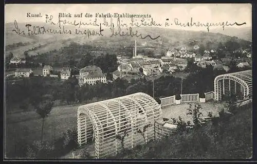 AK Kusel, Blick auf die Fabrik