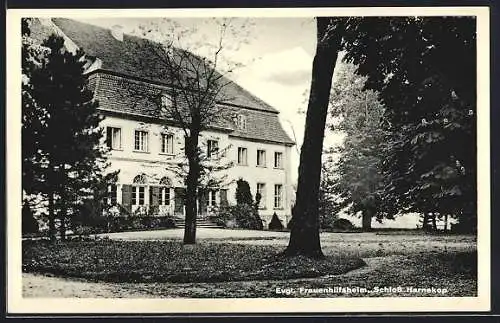 AK Harnekop über Wriezen, Evangelisches Frauenhilfsheim Schloss Harnekop