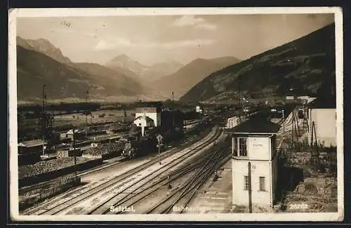 AK Selztal, Bahnhof mit Bahnanlagen