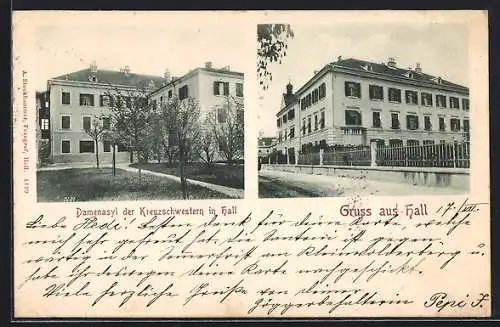 AK Hall in Tirol, Damenasyl der Kreuzschwestern, Mehrfachansicht