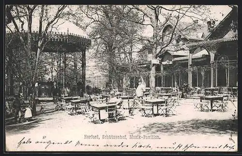 AK Herford, Schützenhof und Musik-Pavillon