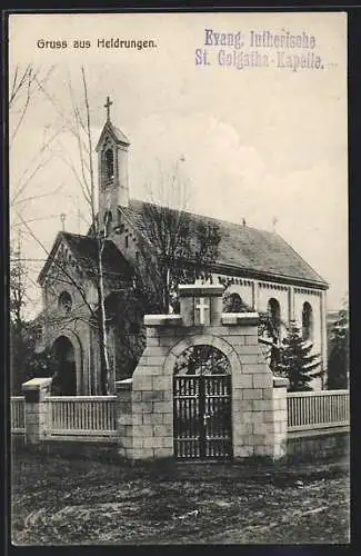 AK Heldrungen, Evang. lutherische St. Golgatha-Kapelle