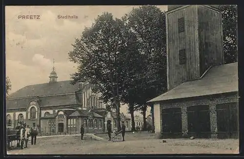 AK Preetz, Stadthalle mit Spritzenhaus