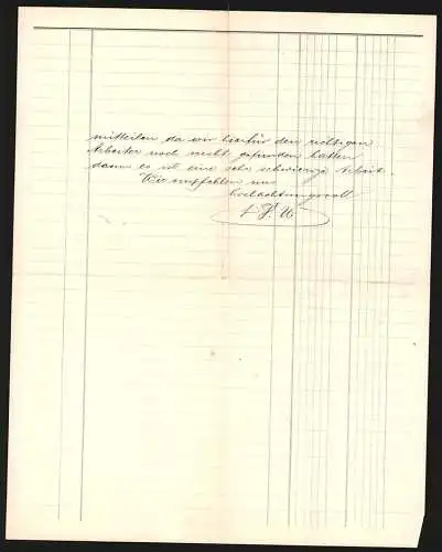 Rechnung Schlotheim i. Th. 1914, Müller & Wimmer, Seiler- & Turngeräte-Fabrik, Werkansicht und Messemedaillen