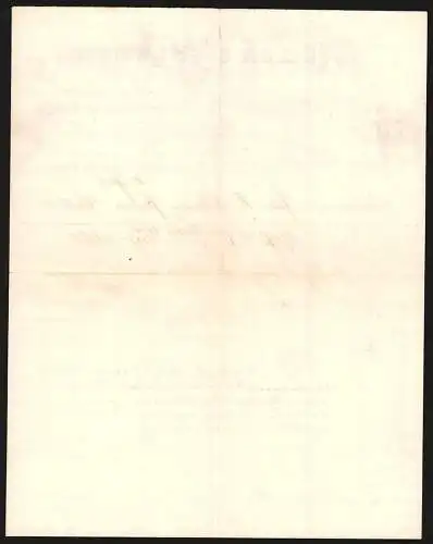 Rechnung Schlotheim i. Thür. 1904, Müller & Wimmer, Seilerwaren-Fabrik, Betriebsansicht und Messe-Medaillen