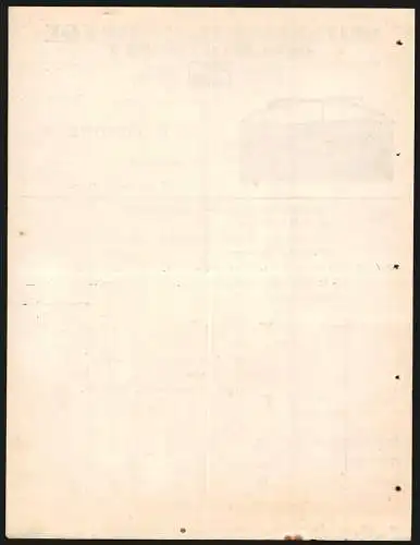 Rechnung Eschwege 1927, Dircks & Thorey, Seifenfabrik, Betriebsansicht und Schutzmarke Puranto