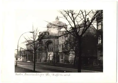 Fotografie Ansicht Berlin, altes Postfurhamt in der Oranienburger Strasse