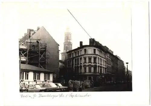 Fotografie Ansicht Berlin, Wohnhäuser in der Grossen Hamburgerstrasse / Sophienstrasse