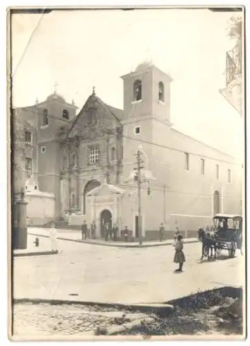 13 Fotografien Ansicht Panama-Stadt, Beerdigungsumzug mit Feuerwehrleuten, Unabhängigkeitsfeier 1909, Bau Panamakanal