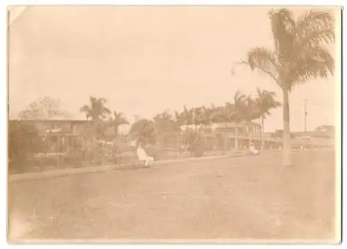 13 Fotografien Ansicht Panama-Stadt, Beerdigungsumzug mit Feuerwehrleuten, Unabhängigkeitsfeier 1909, Bau Panamakanal