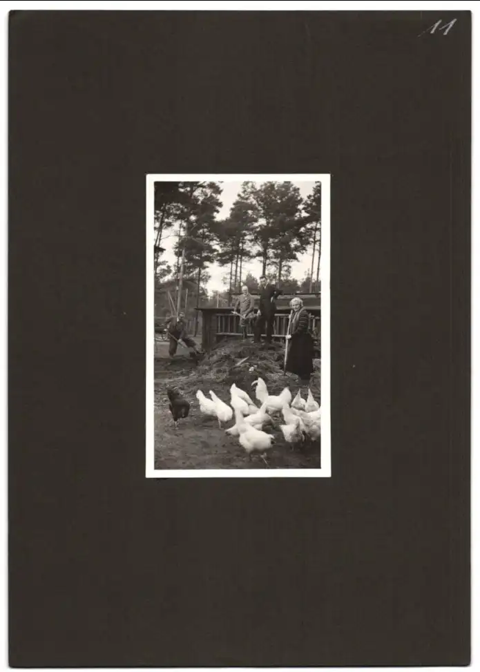 Fotoalbum mit 79 Fotografien Ansicht Hamburg-Uhlenhorst, Schullandheim Uhlenhorst, Bau des Hauses, Einweihung, Mädchen 35