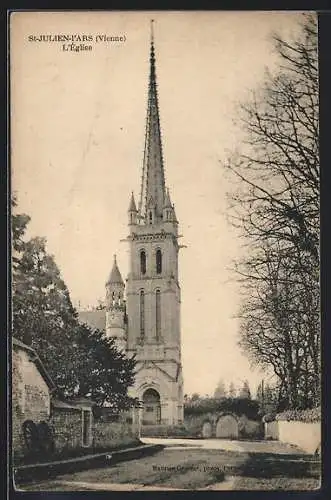 AK St-Julien-l`Ars, L`église