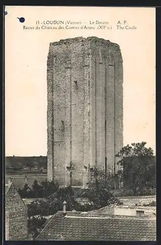 AK Loudun, Le Donjon des Comtes d`Anjou, XIIe s.