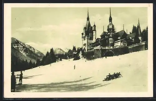 AK Sinaia, Castelui Peles, iarna - Sporturile