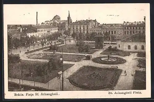 AK Braila, Piata Sf. Arhangheli, St. Arhangheli Platz