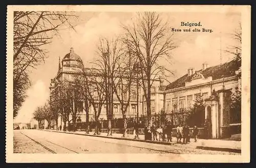 AK Belgrad, neue und alte Burg