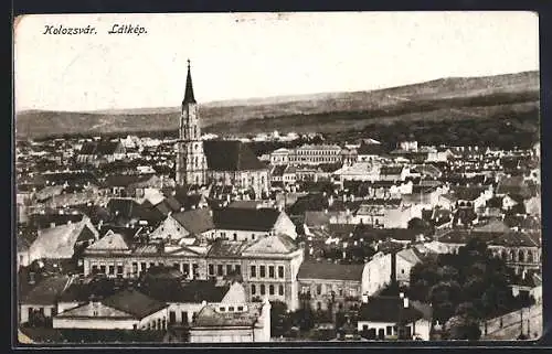 AK Cluj, Teilansicht mit Kirche