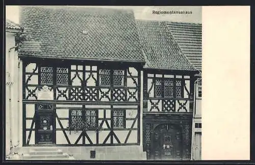 AK Königsberg i. Fr., Blick aufs Regiomontanushaus