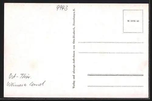 AK Krautheim / Weimar, Kirchstrasse, Kriegerdenkmal, Strasse der S. A. und Landdienstheim