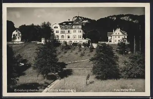 AK Götzis, Das Erholungsheim Rütte