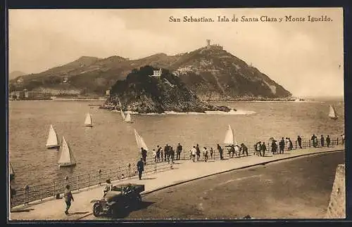 AK San Sebastian, Isla de Santa Clara y Monte Igueldo