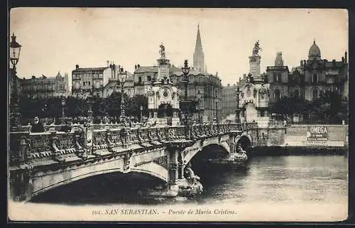 AK San Sebastian, Puente de Maria Cristina