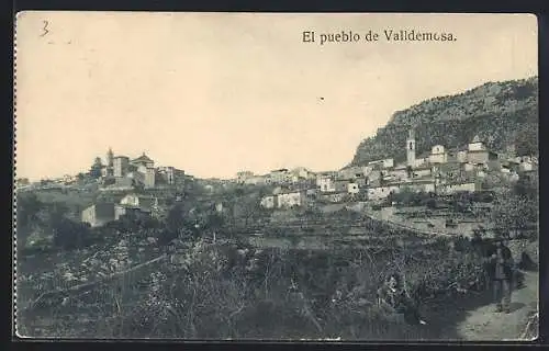 AK Valldemosa /Mallorca, El pueblo