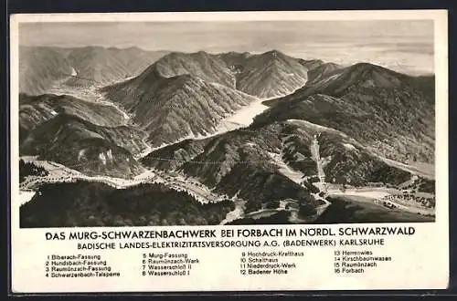 AK Forbach, Murg-Schwarzenbachwerk