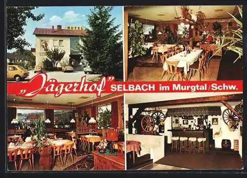 AK Gaggenau-Selbach, Hotel-Restaurant Jägerhof, Gernsbacher Strasse 19