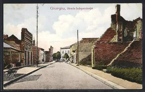 AK Giurgiu, Strada Independentei