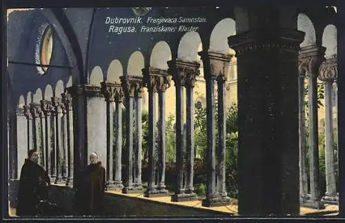 AK Dubrovnik, Franziskaner Kloster, Kreuzgang